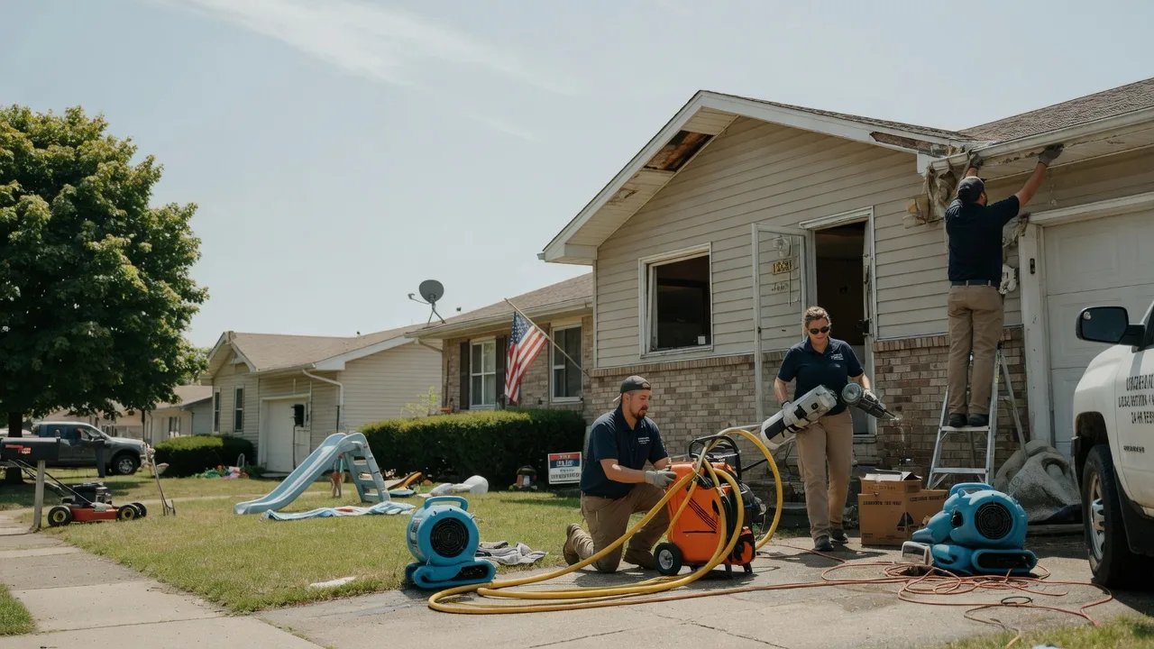 Water Damage Restoration in Young America, IN near me